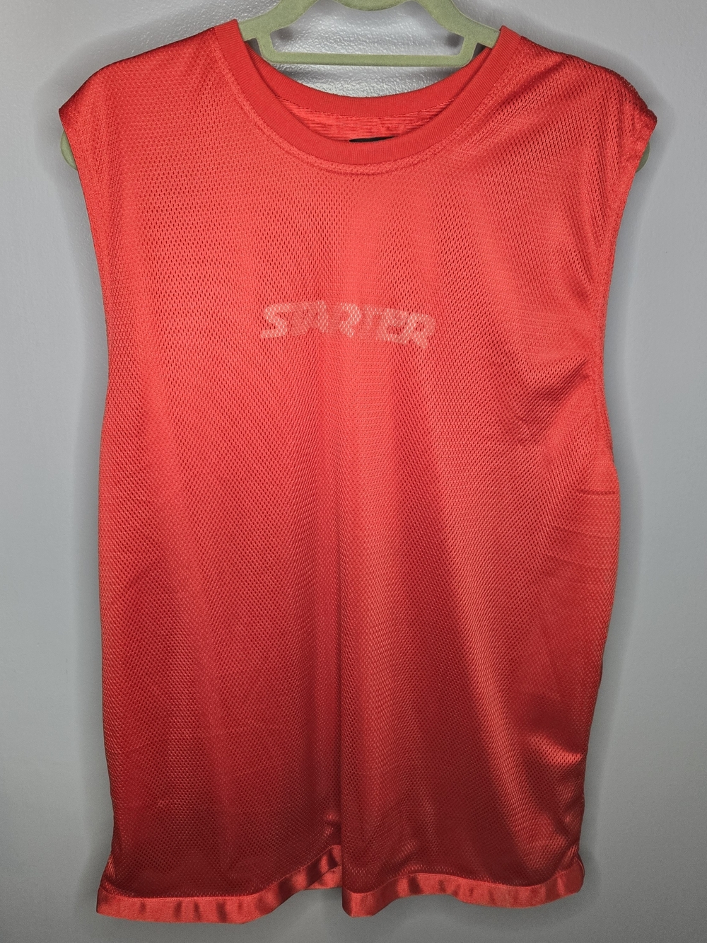 Starter Basketball Jersey Sleeveless Reversible Red Mens Size Medium